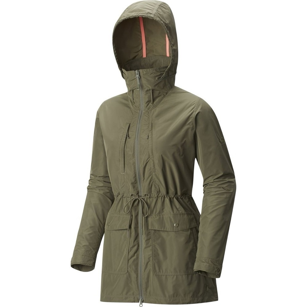 Mountain Hardwear Urbanite Parka Jacket Women’s Size Medium Olive Pockets